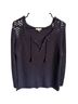 Rebecca Taylor Blue Pullover Sweater Size M - photo 1