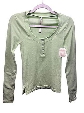 Free People Wide Awake Henley Long Sleeve T-Shirt (view 1)