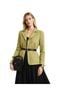 AKRIS 100% Cashmere 100% Viscose Tweed Green Blazer Size 10 - photo 1