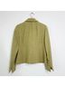 AKRIS 100% Cashmere 100% Viscose Tweed Green Blazer Size 10 - photo 6