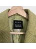 AKRIS 100% Cashmere 100% Viscose Tweed Green Blazer Size 10 - photo 5