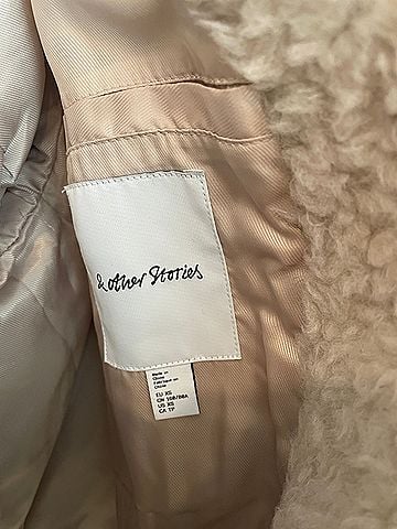 & Other Stories Wool Blend Teddy Jacket Jacket (view 2)