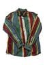 PacSun Stripes Multi Color Button-Down Shirt Size S - photo 1
