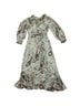 Veronica Beard 100% Silk 100% Polyester Paisley Brown Red Black Ivory Casual Dress Size 0 - photo 5