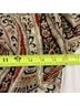 Veronica Beard 100% Silk 100% Polyester Paisley Brown Red Black Ivory Casual Dress Size 0 - photo 14