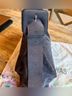 Johnny Was 100% Suede Solid Blue Gray Shoulder Bag One size - photo 15