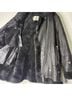The Arrivals 100% Lambskin 100% Lambswool 100% Cotton Solid Black Jacket Size M - photo 6