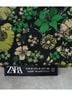 Zara Floral Green Active Dress Size S - photo 4