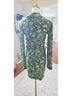 Zara Floral Green Active Dress Size S - photo 5