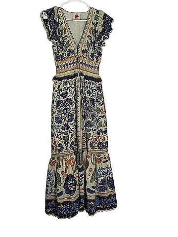 FARM Rio Ocean Tapestry Casual Dress (view 2)