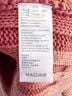 Free People 100% Cotton Graphic Solid Pink Pullover Sweater Size XL - photo 5