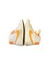 Nike 100% Leather White Orange Sneakers Size 9 1/2 - photo 5