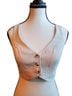 Amanda Uprichard White Sleeveless Button-Down Shirt Size XS - photo 2