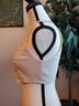 Amanda Uprichard White Sleeveless Button-Down Shirt Size XS - photo 4