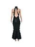 Elliatt Solid Black Cocktail Dress Size M - photo 7