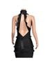 Elliatt Solid Black Cocktail Dress Size M - photo 10