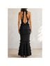Elliatt Solid Black Cocktail Dress Size M - photo 5