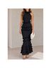 Elliatt Solid Black Cocktail Dress Size M - photo 4