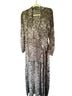 Shein Snake Print Brown Casual Dress Size L - photo 2