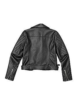 Shein Faux Leather Jacket (view 2)