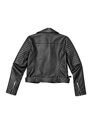 Shein Faux Leather Jacket (view 2)