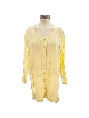 Eileen Fisher System 3/4 Sleeve Button-Down Shirt (view 1)