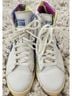 Converse White Blue Purple Yellow Sneakers Size 8 - photo 5