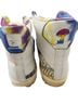 Converse White Blue Purple Yellow Sneakers Size 8 - photo 2