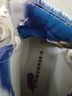 Converse White Blue Purple Yellow Sneakers Size 8 - photo 7