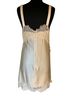 ASOS Champagne Satin Lace-Trim Slip Cocktail Dress - photo 2