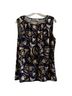 Kasper Print Multi Color Sleeveless Blouse Size M - photo 1