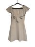 BCBGeneration optic white ruffle mini dress Cocktail Dress - photo 2