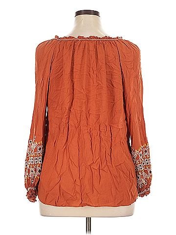 Max Studio Max Studio Long Sleeve Blouse (view 2)