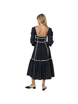 Lalavon Blouson Sleeve Maxi Dress Casual Dress (view 2)