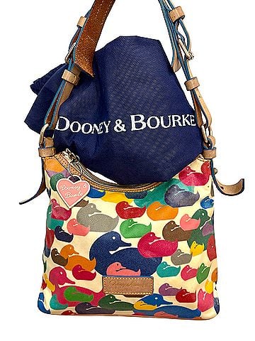 Dooney & Bourke Wonder Duck Rainbow Hobo Leather Shoulder Bag (view 1)