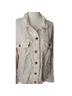 Joie 100% Linen Solid Tan Jacket Size XL - photo 9