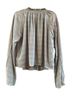 CLEO + WOLF Blue Long Sleeve Blouse Size L - photo 2