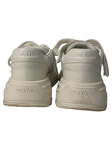 Prada Prada Prax 01 Sneakers in White Leather (view 2)