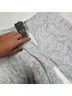 Armani Exchange 100% Polyester Print White Gray Casual Pants Size 12 - photo 7