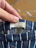 Roxy Stripes Blue Casual Skirt Size XS - photo 5