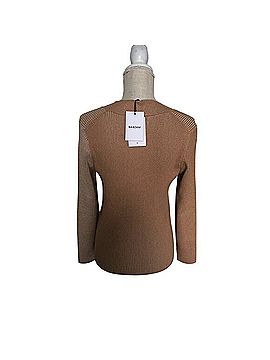 Naadam Ribbed Twist Front Sweater Top Casual Sweaters (view 2)