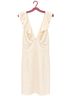 DB Studio Solid White Cocktail Dress Size 10 - photo 1