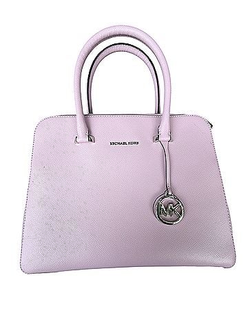 Michael Kors Leather Satchel (view 1)