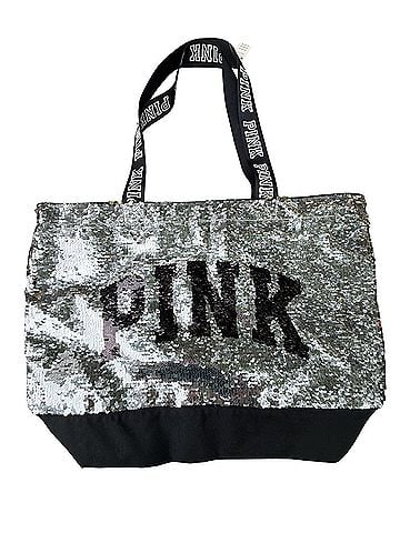 Pink Leather Tote (view 1)