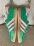 Adidas Green Pink Sneakers Size 7 1/2 - photo 9