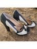 MICHAEL Michael Kors Black White Heels Size 9 - photo 4
