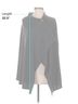 Bobeau Poncho - Bobeau Bobeau Poncho Size S - photo 3