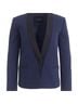 J.Crew Solid Blue Black Blazer Size 6 - photo 1