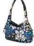 Vera Bradley Floral Blue Black White Satchel One size - photo 2