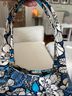 Vera Bradley Floral Blue Black White Satchel One size - photo 5